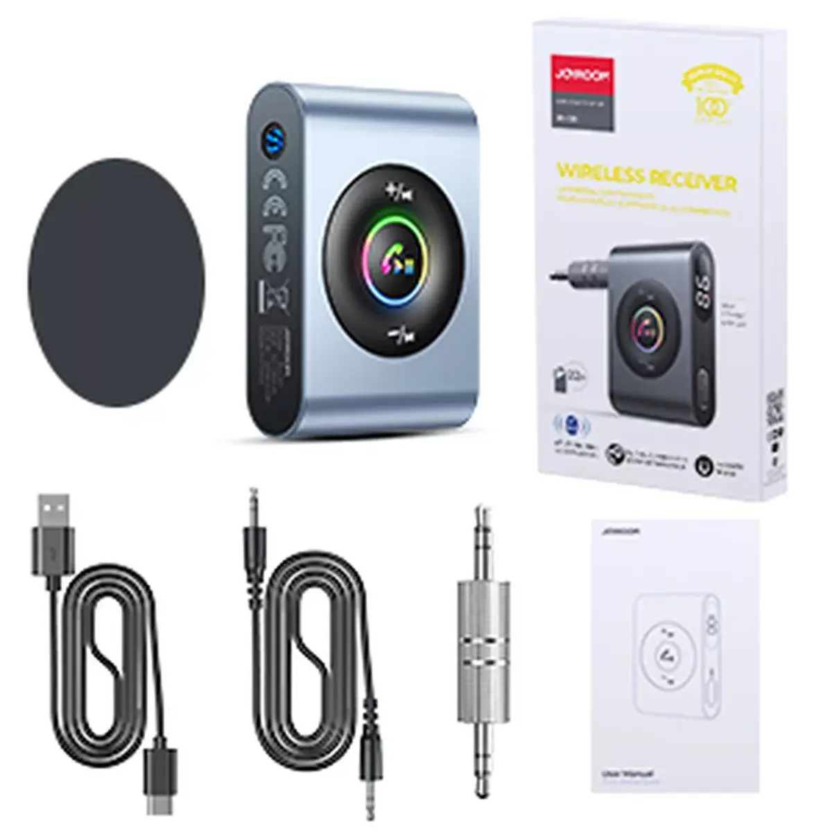 Bluetooth 5.3 трансмиттер Joyroom JR-CB1 с гарнитурой Photo 6