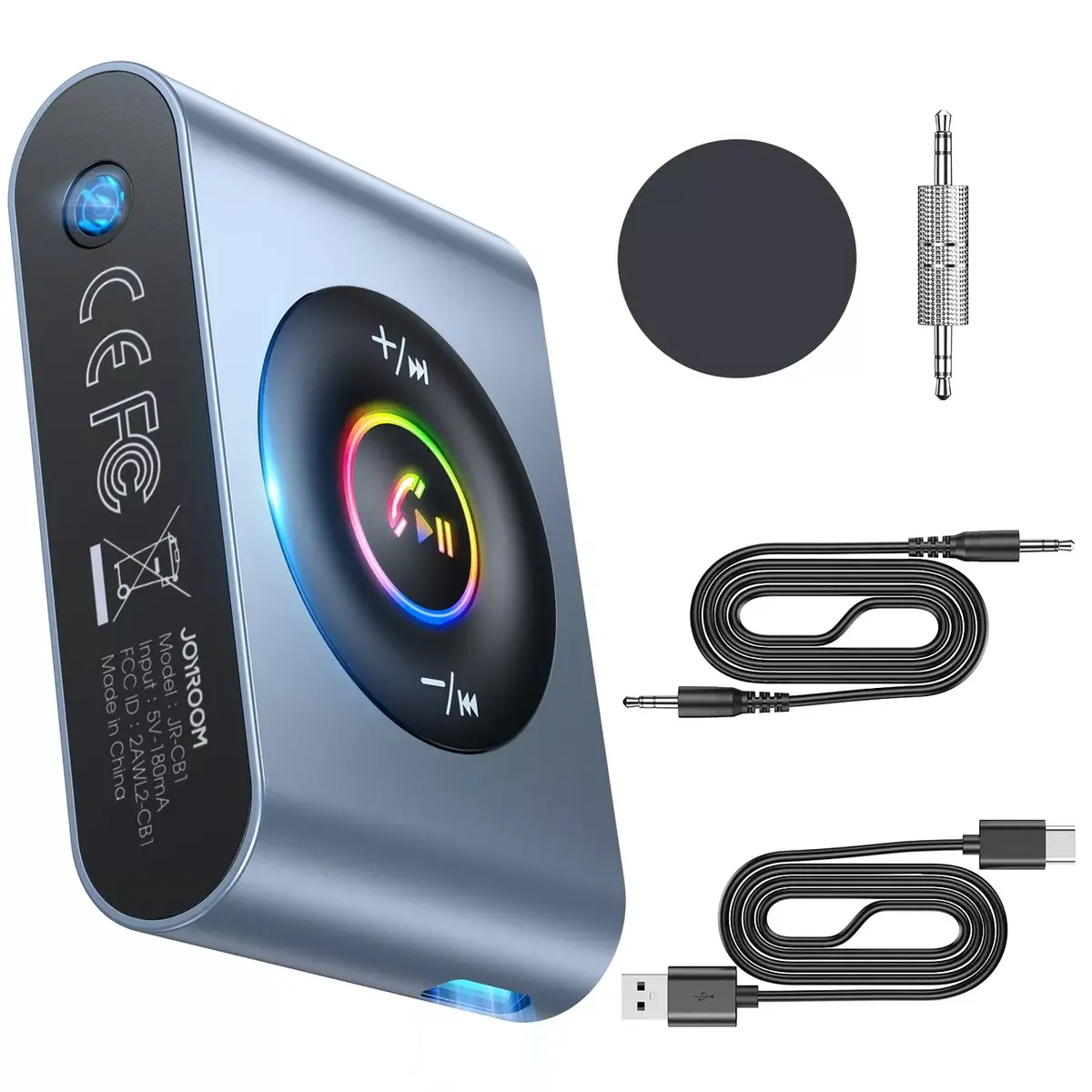 Bluetooth 5.3 трансмиттер Joyroom JR-CB1 с гарнитурой Photo 2