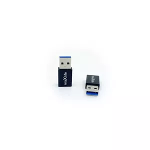 MaXlife OEM0002301 kabeļu spraudņu pāreja USB-C USB-A Melns