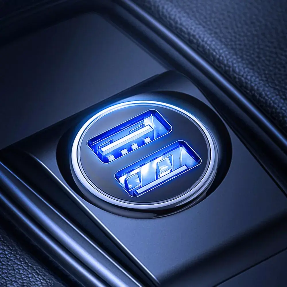 Car charger Joyroom C-A06 — dual-port 3.1A Photo 3