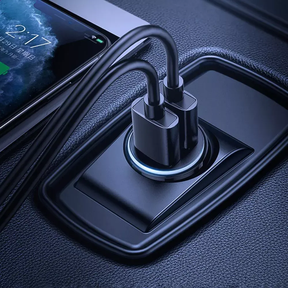 Car charger Joyroom C-A06 — dual-port 3.1A Photo 6