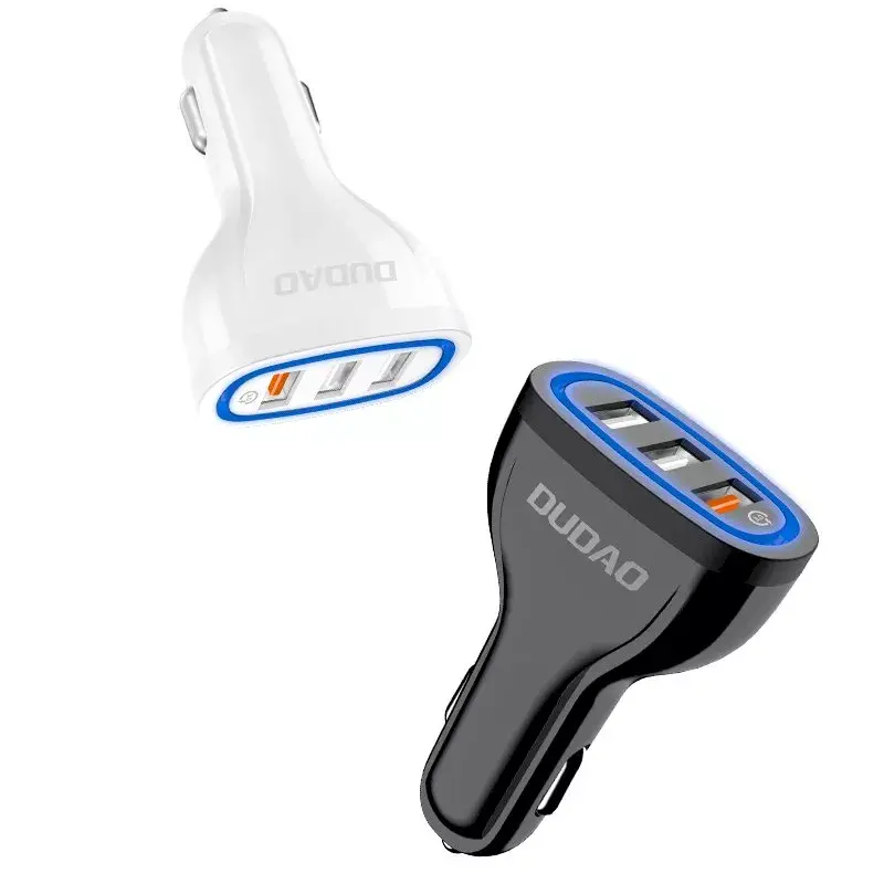 Автомобильное зарядное Dudao R7S — 3× USB‑A Photo 4
