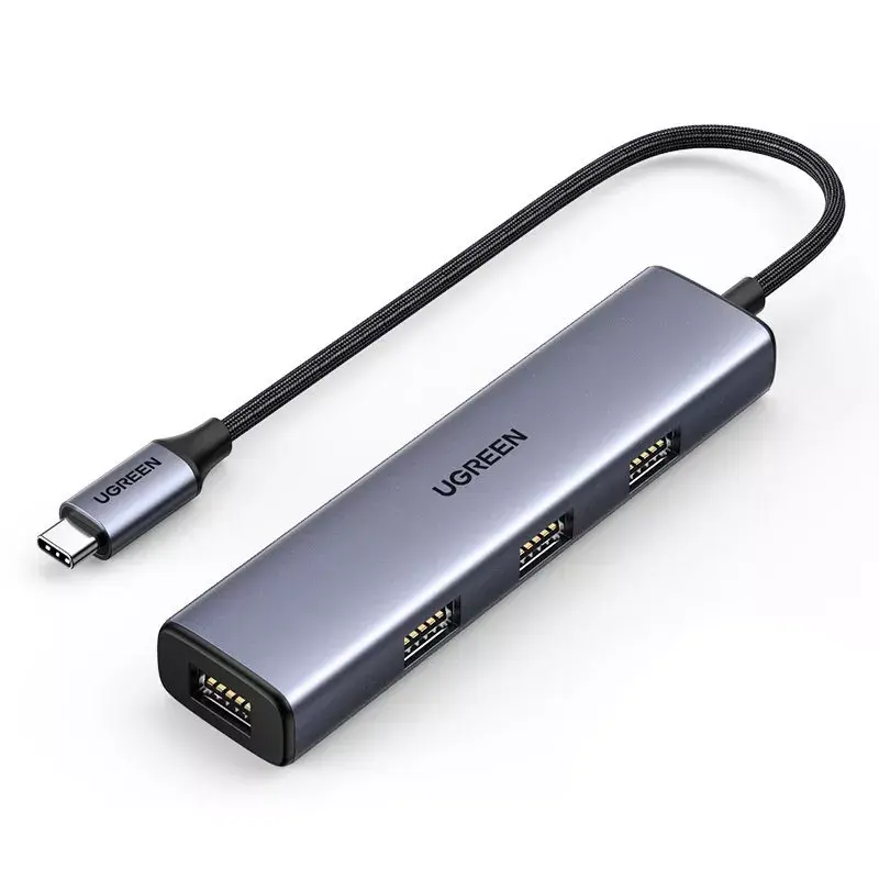UGREEN USB Type-C 4× USB 3.2 Gen 1 хаб CM473 Photo 1