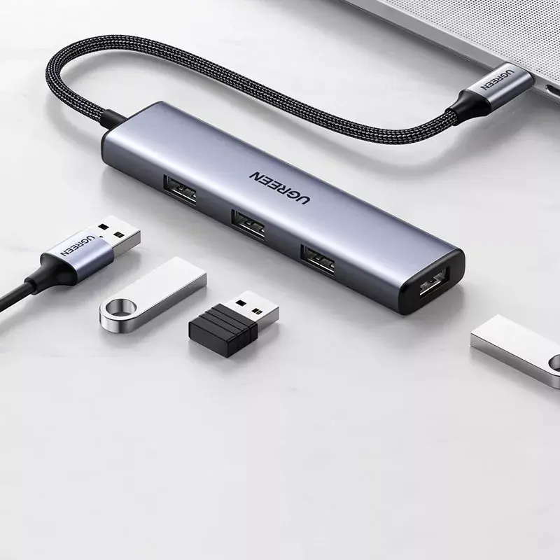 UGREEN USB Type-C 4× USB 3.2 Gen 1 хаб CM473 Photo 4