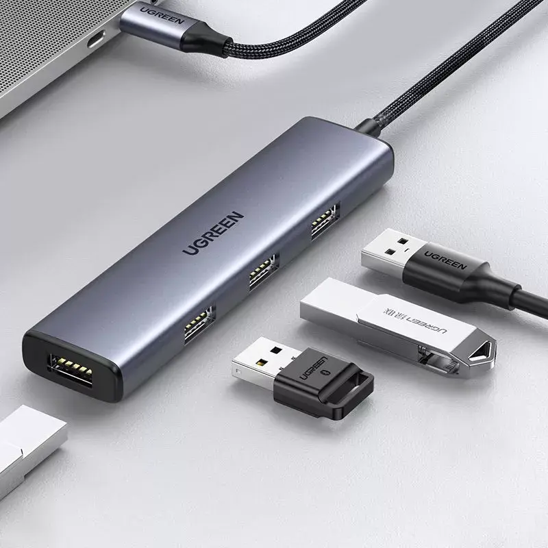 UGREEN USB Type-C 4× USB 3.2 Gen 1 хаб CM473 Photo 7