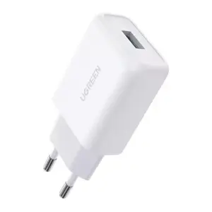 Зарядное устройство Ugreen 10133 для смартфонов белое USB Быстрая зарядка