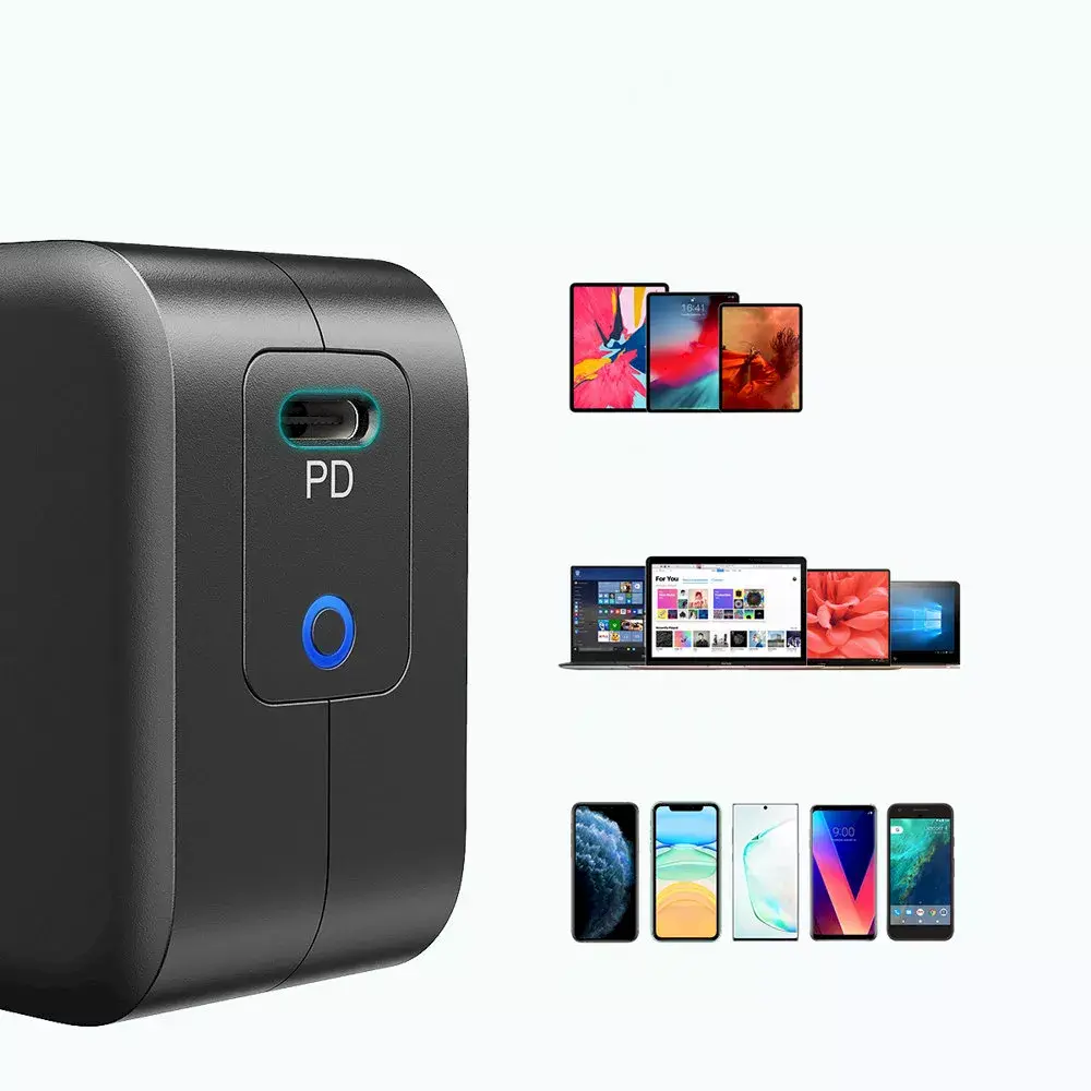 CHOETECH Q6006 61 Вт GaN USB‑C PD зарядное Photo 5