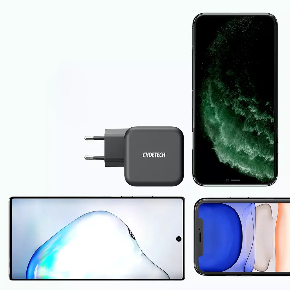 CHOETECH Q6006 61 Вт GaN USB‑C PD зарядное Photo 8