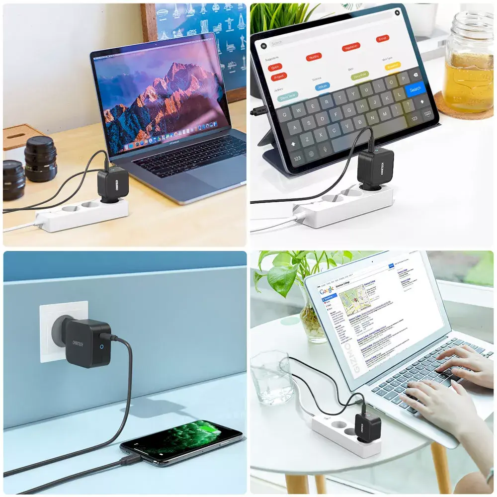 CHOETECH Q6006 61 Вт GaN USB‑C PD зарядное Photo 9