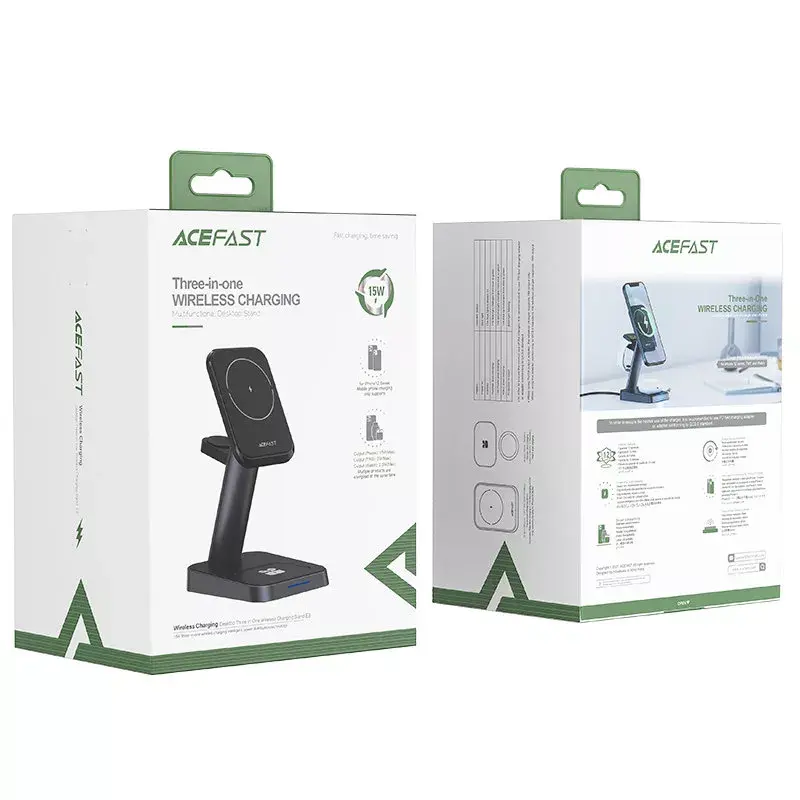 Acefast E3 Three-in-One wireless charging stand Photo 4