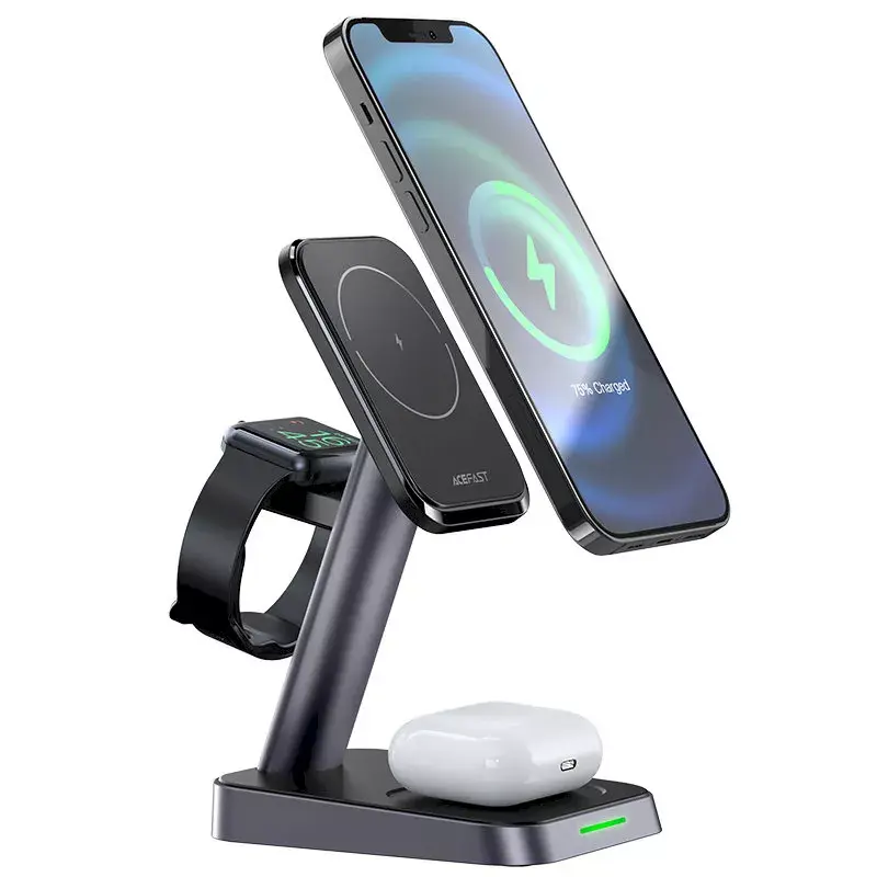 Acefast E3 Three-in-One wireless charging stand Photo 7