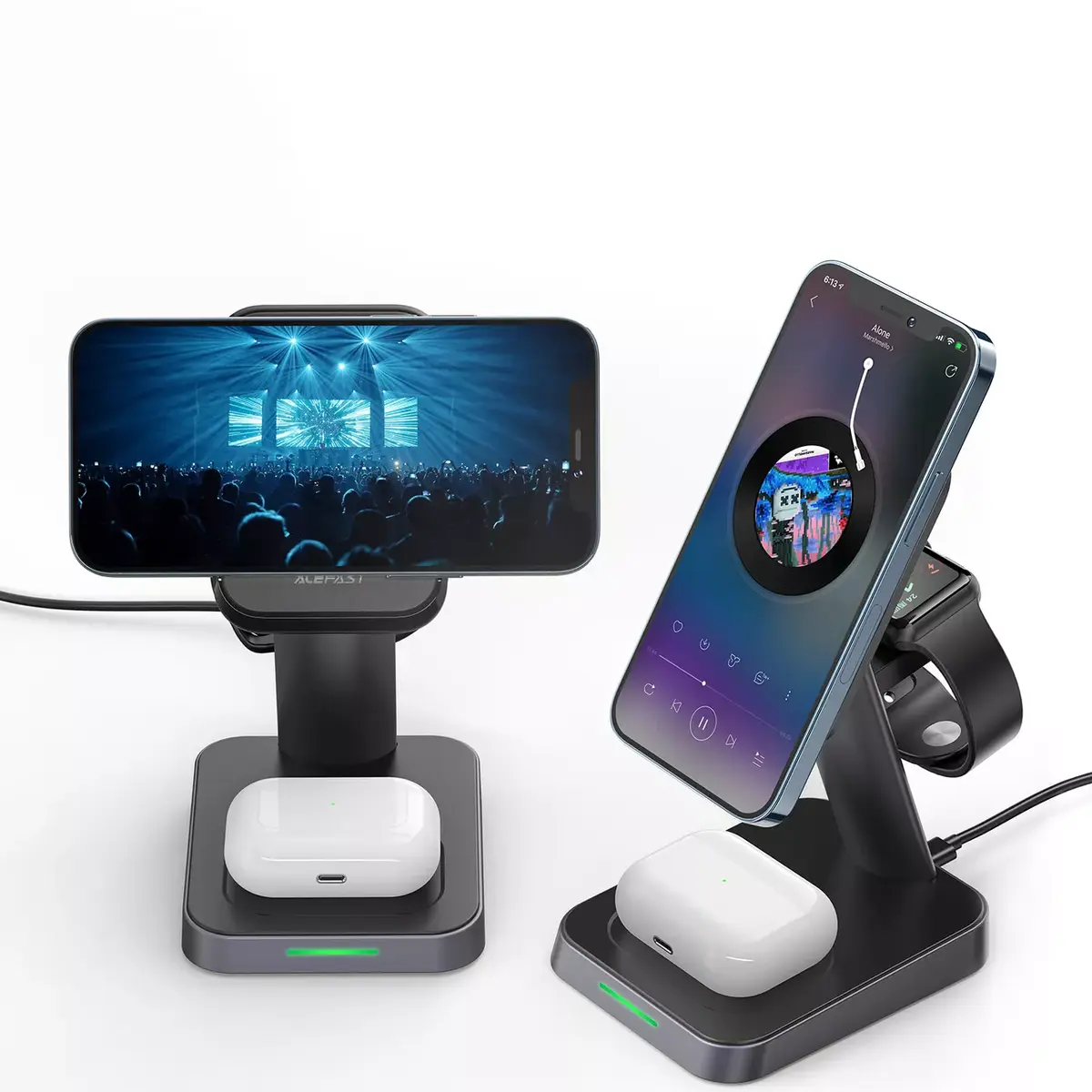 Acefast E3 Three-in-One wireless charging stand Photo 9