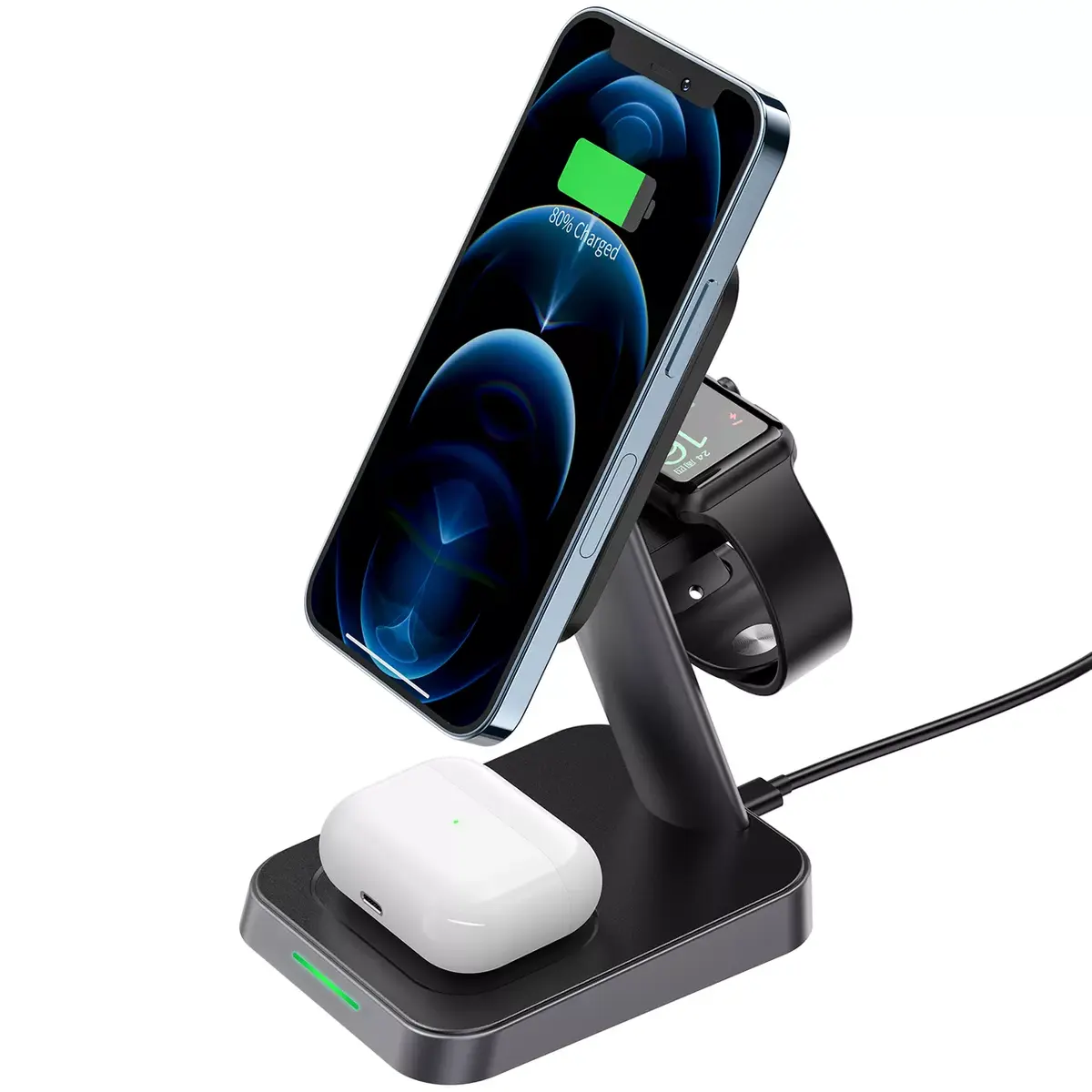Acefast E3 Three-in-One wireless charging stand Photo 12