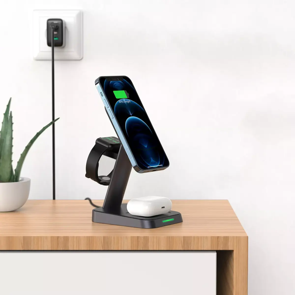 Acefast E3 Three-in-One wireless charging stand Photo 14