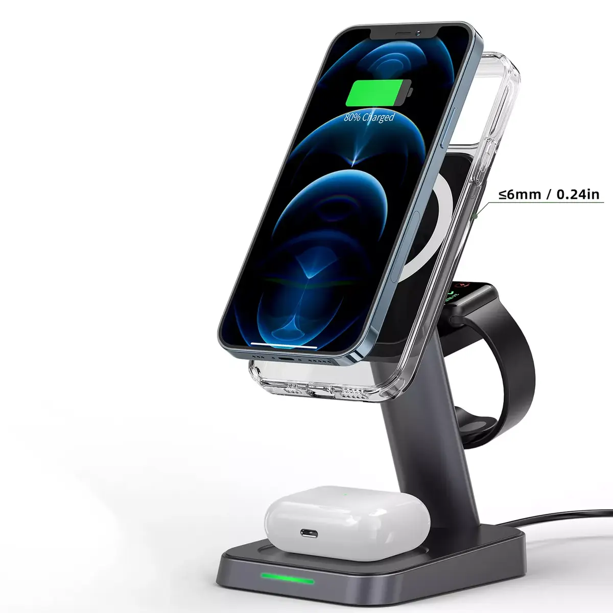 Acefast E3 Three-in-One wireless charging stand Photo 17
