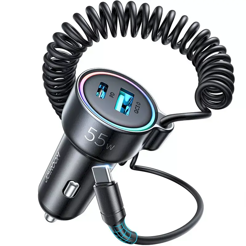 Авто зарядное Joyroom JR-CL07 3 в 1 60 Вт Photo 2