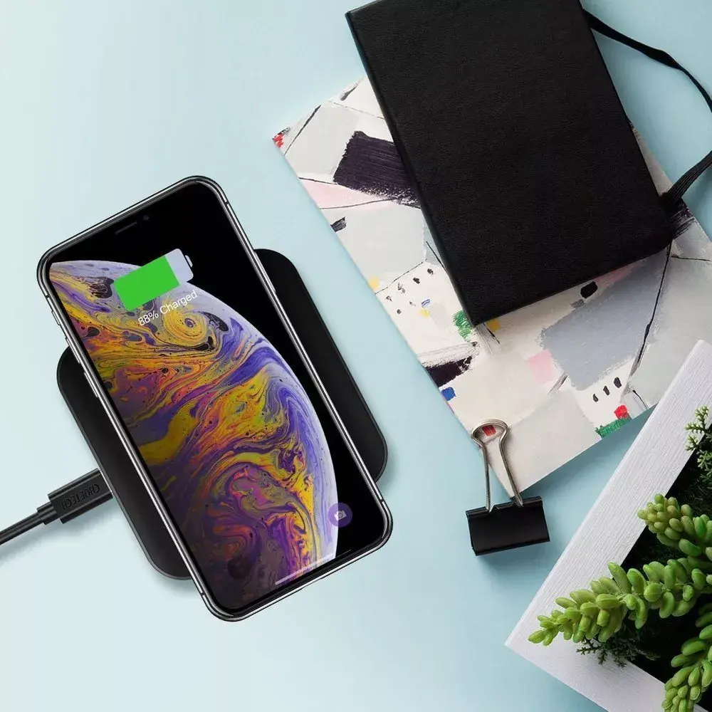 CHOETECH T511-S Qi 10W bezvadu lādētāju komplekts Photo 2
