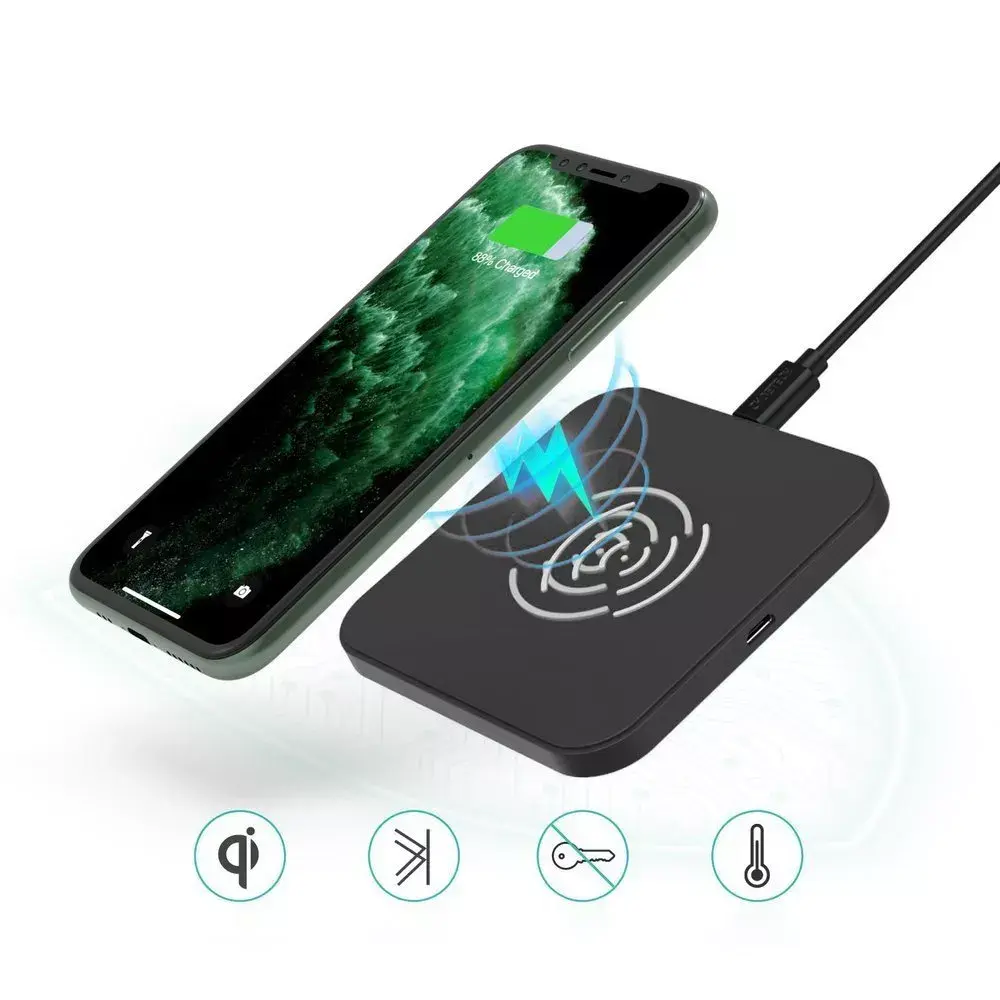 CHOETECH T511-S Qi 10W bezvadu lādētāju komplekts Photo 5