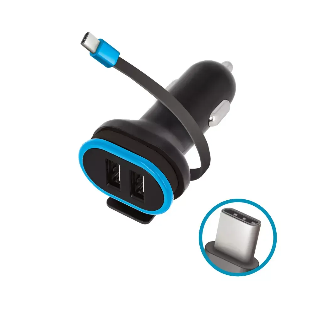 Автозарядка forever CC-02 2x USB 3A Photo 3