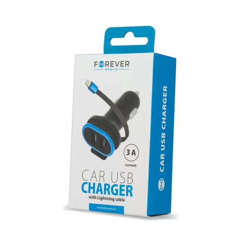 Автомобильное зарядное Forever CC-02 2x USB 3A Photo 6