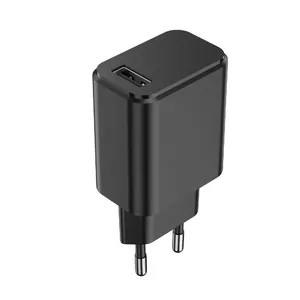 Setty Wall Charger 1x USB 3A with 1.0m USB-C Cable Black