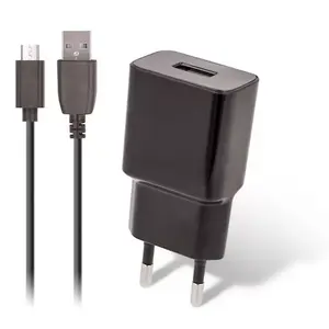 Mobile device charger maxlife OEM001499 — Indoor AC USB 2.0, 220V input, 1 m cable, black