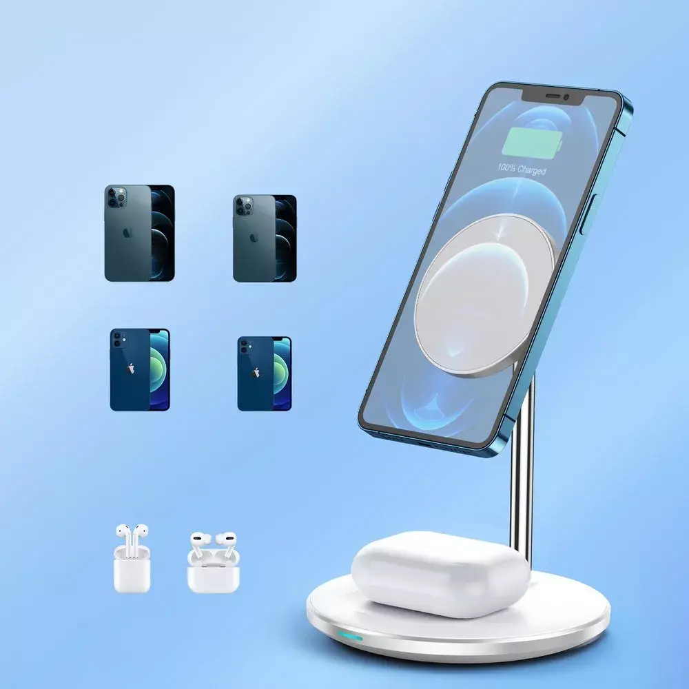 CHOETECH T581-F 15W магнитная беспроводная подставка Photo 4