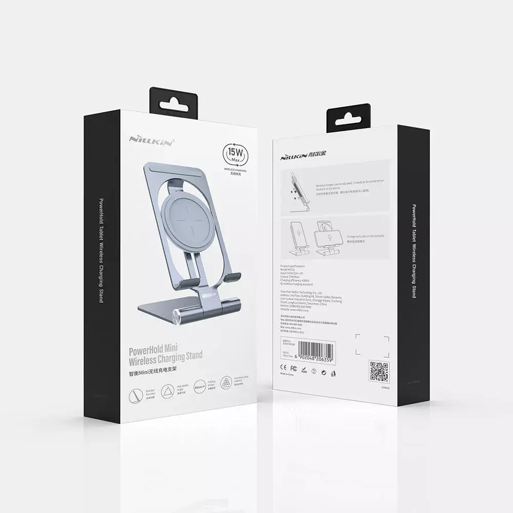 Nillkin PowerHold Mini Qi Wireless Charger Stand 15W Photo 5