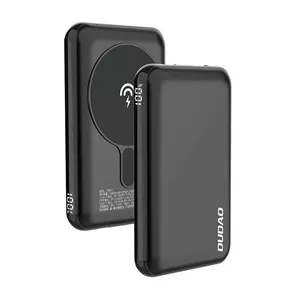 Power bank Dudao TGK1 ar bezvadu uzlādi 15W, 10000 mAh, tumši zils