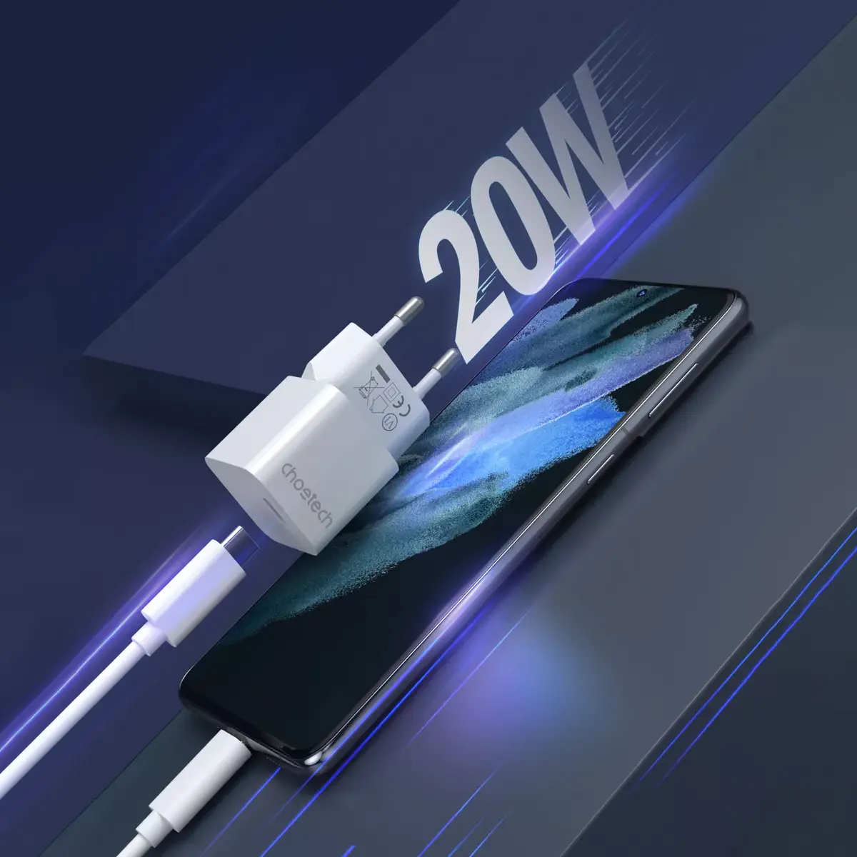 CHOETECH 20W USB Type‑C зарядное PD5010 Photo 6