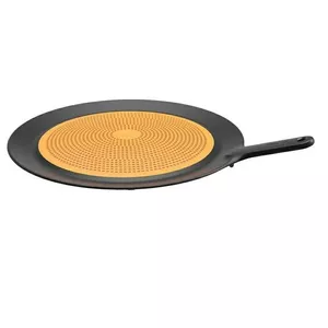 Frying guard Fiskars 1027305 one size black — splatter screen for pans