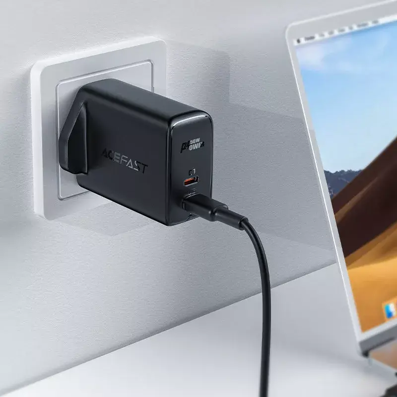Acefast A32 PD 50W GaN Dual USB-C Charger Photo 3