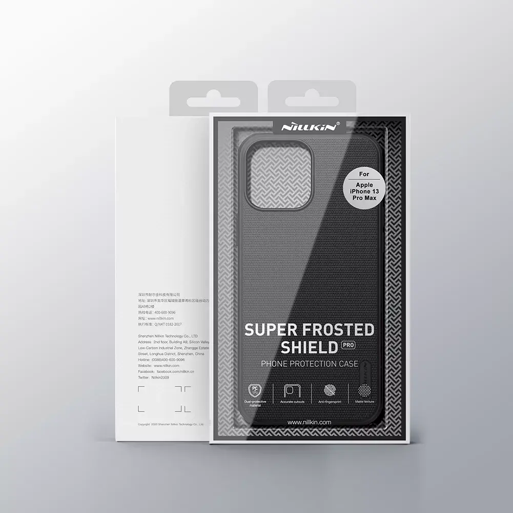Nillkin Super Frosted PRO крышка для iPhone 13 Pro Max Черный Photo 4