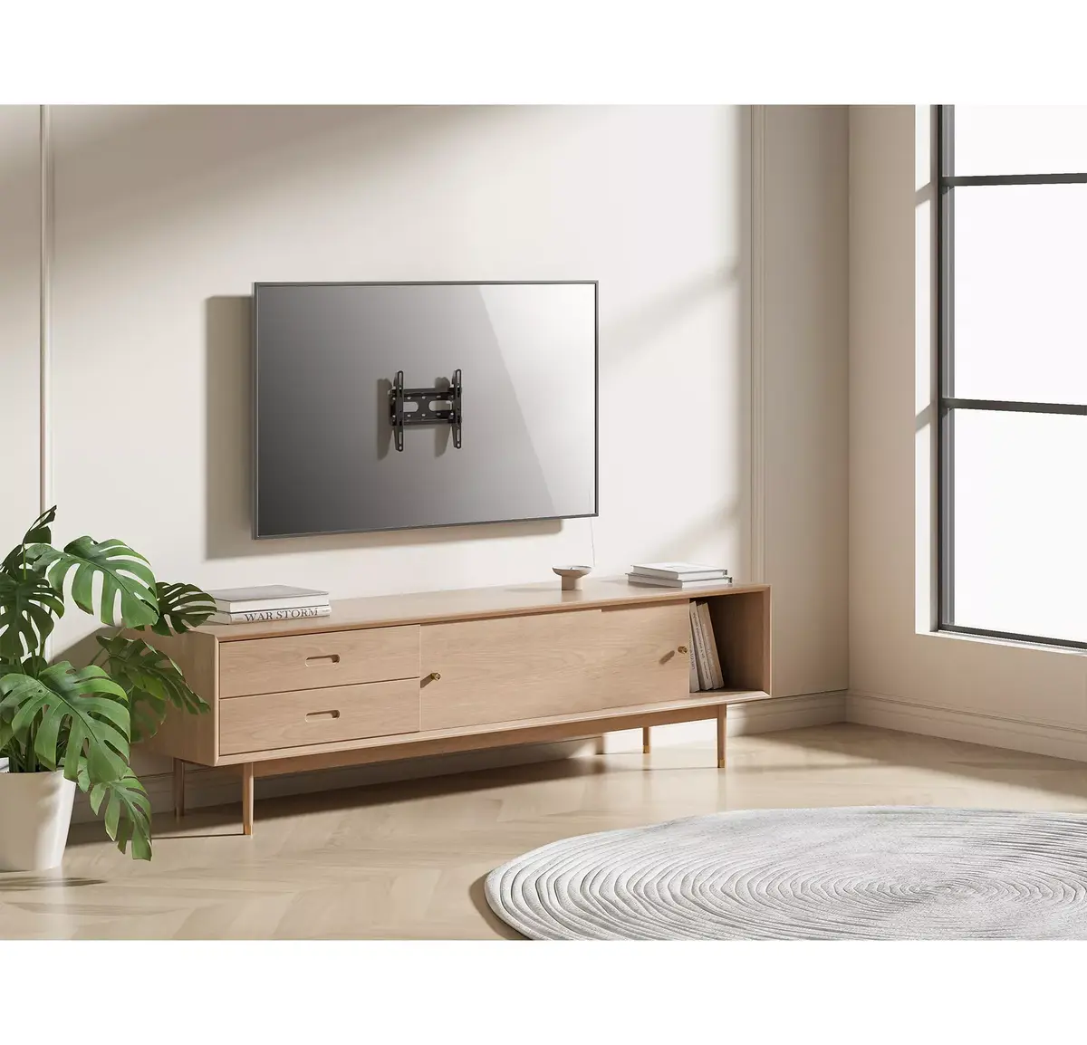 Manhattan TV un monitora stiprinājums pie sienas fiksēts 23-42" Photo 7