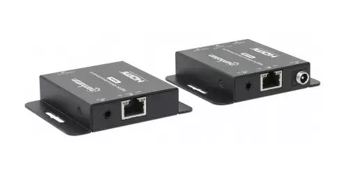 AV передатчик и приемник Manhattan 4K HDMI over Ethernet Extender Kit Photo 3
