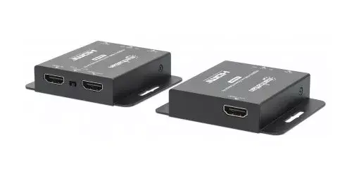 AV передатчик и приемник Manhattan 4K HDMI over Ethernet Extender Kit Photo 4