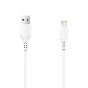 USB‑uz‑Lightning kabelis Setty 1,0 m 2A balts