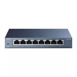 TP-Link TL-SG108 network switch Unmanaged L2 Gigabit Ethernet (10/100/1000) Black