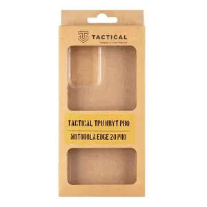 Protective TPU Cover Tactical for Motorola Edge 20 Pro — Transparent