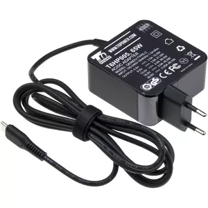 Адаптер питания t6 power T6HP005 65 Вт USB-C 1-порт компактное зарядное устройство