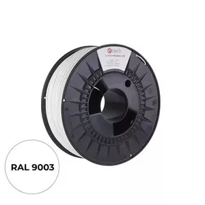 3D printing filament c-tech PREMIUM LINE ASA Traffic White RAL9003 1.75 mm 1 kg