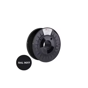 3D printer filament c-tech PREMIUM LINE ASA Traffic Black RAL9017 1.75mm 1kg