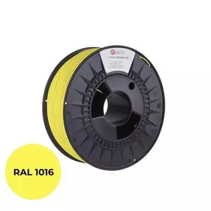 Tisková struna (filament) C-TECH PREMIUM LINE, PETG, sírová žlutá, RAL1016, 1,75mm, 1kg