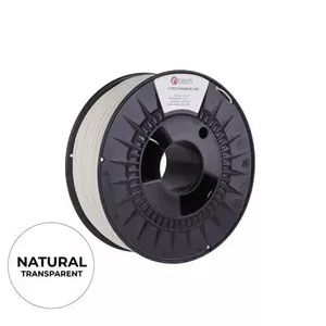 Filaments c-tech PETG caurspīdīgs 1,75 mm spolē 1 kg