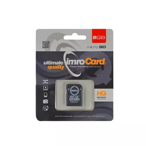 Imro atmiņas karte 2GB microSDHC cl. 6 + adapteris