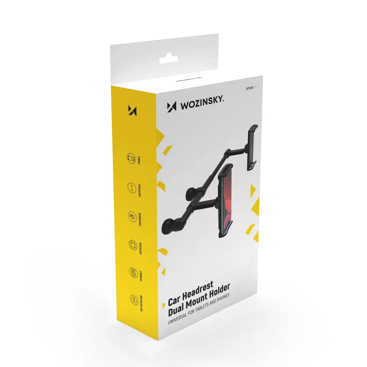 Car Smartphone Holder Wozinsky WTHBK1 Photo 5