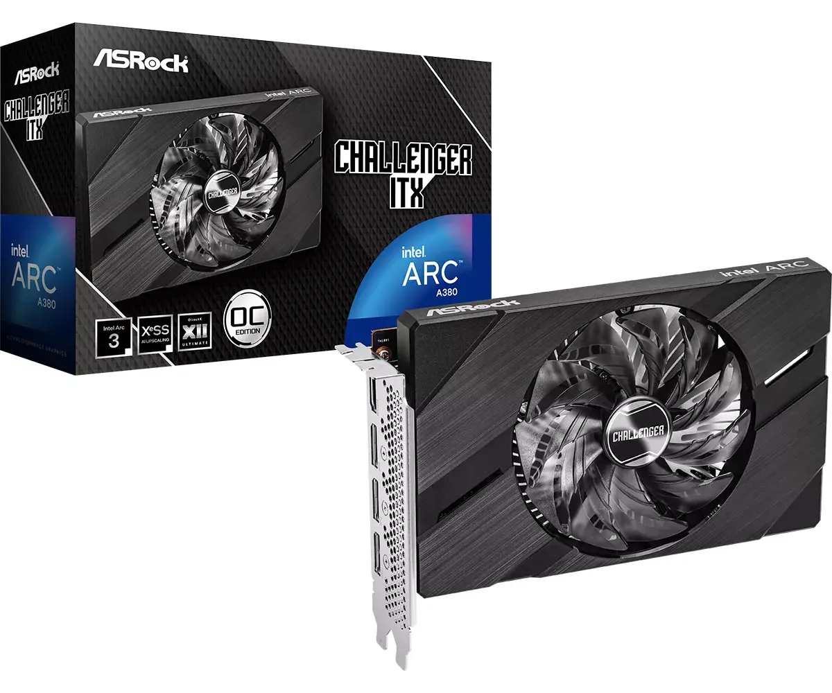 Videokarte Asrock Challenger Intel Arc A380 Photo 5
