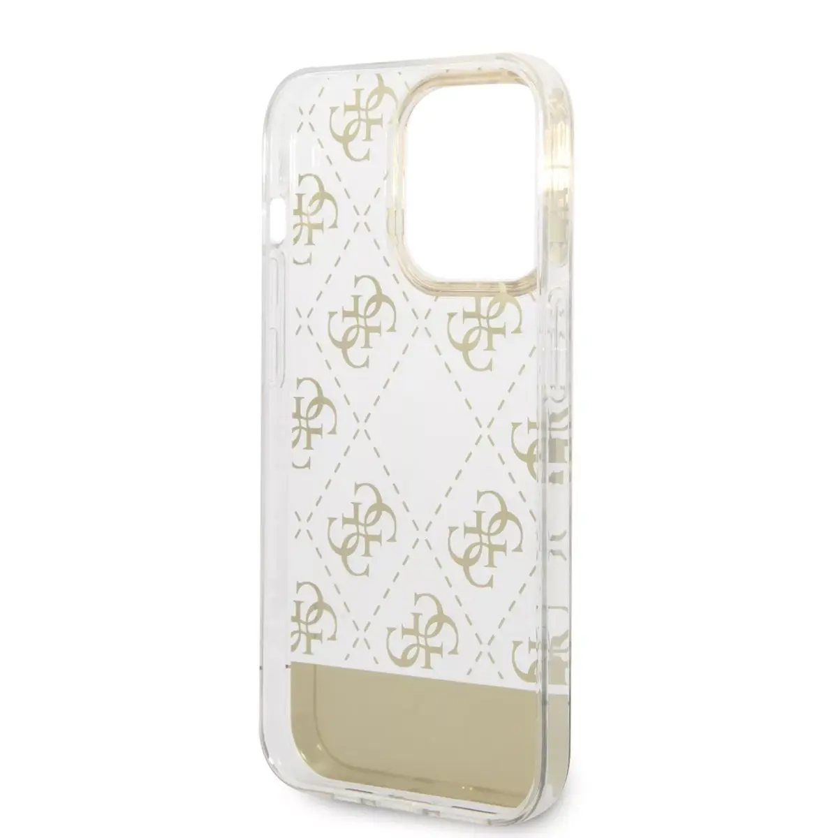 GUESS TPU Peony Glitter Script Logo для iPhone 14 Pro Max Photo 4