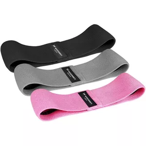 Exercise Bands Loop Mini Band set 3x — Wozinsky WFB-01, elastic resistance bands for strength training and rehabilitation