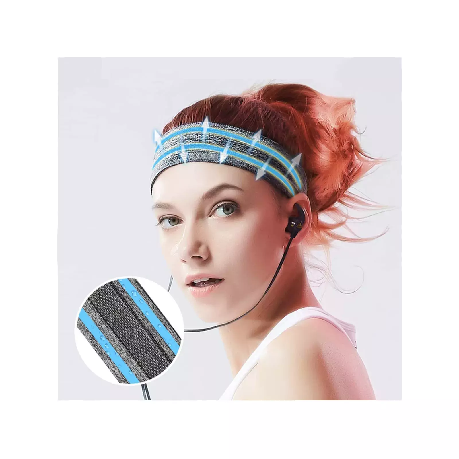 Hurtel Head band blue Photo 8